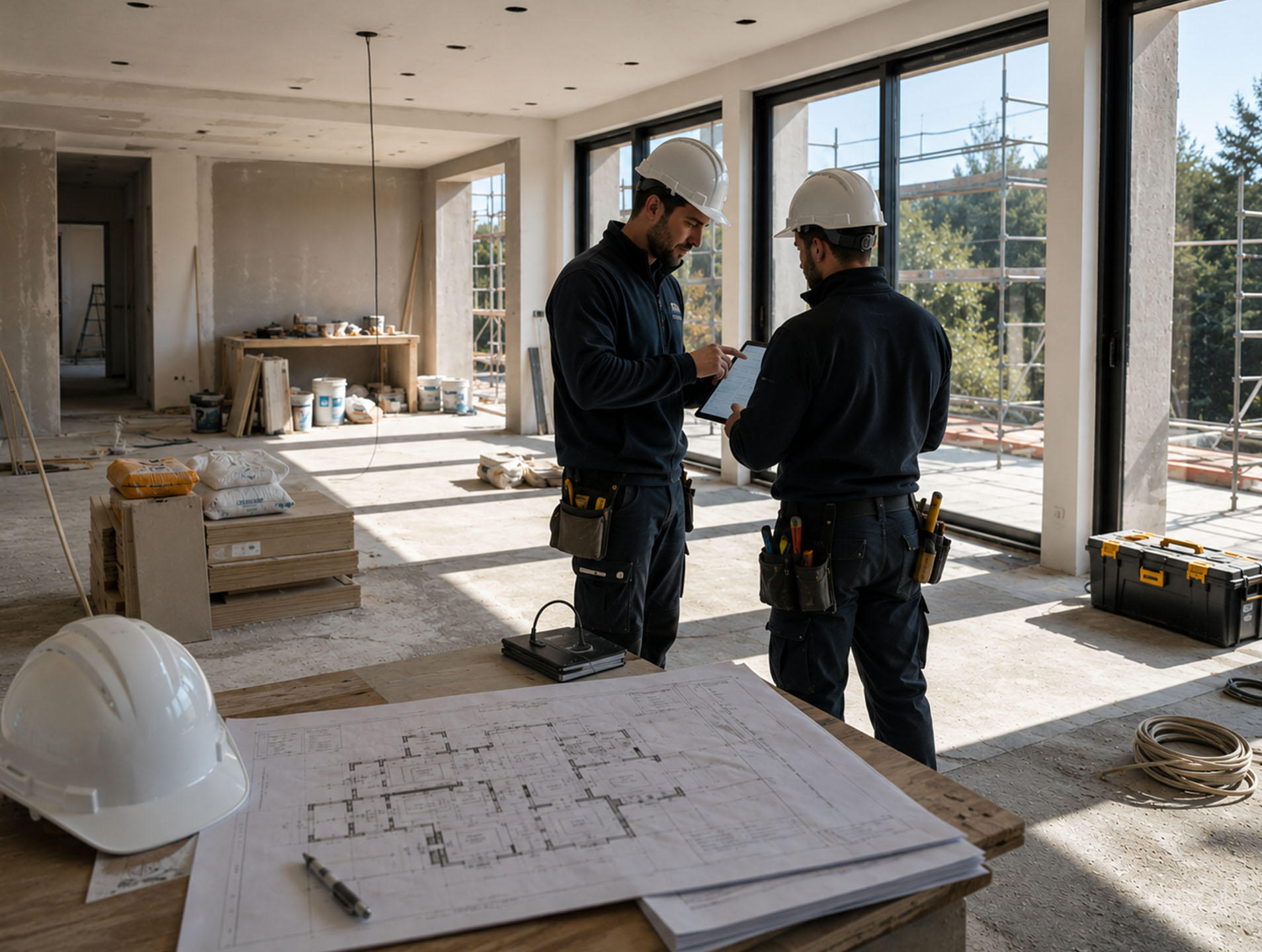BYF - Construction Partner for Architects in London - Site Delivery
