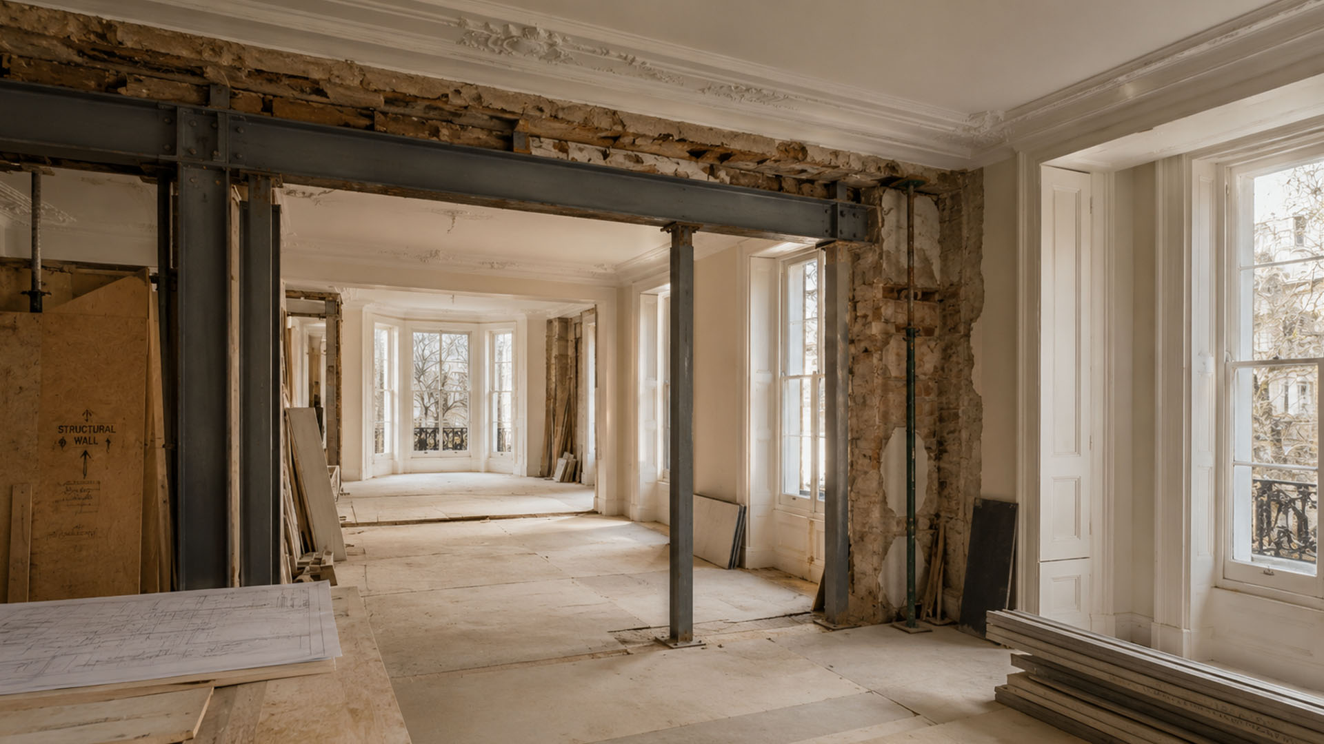 BYF - Construction Partner for Architects in London - Structural Works