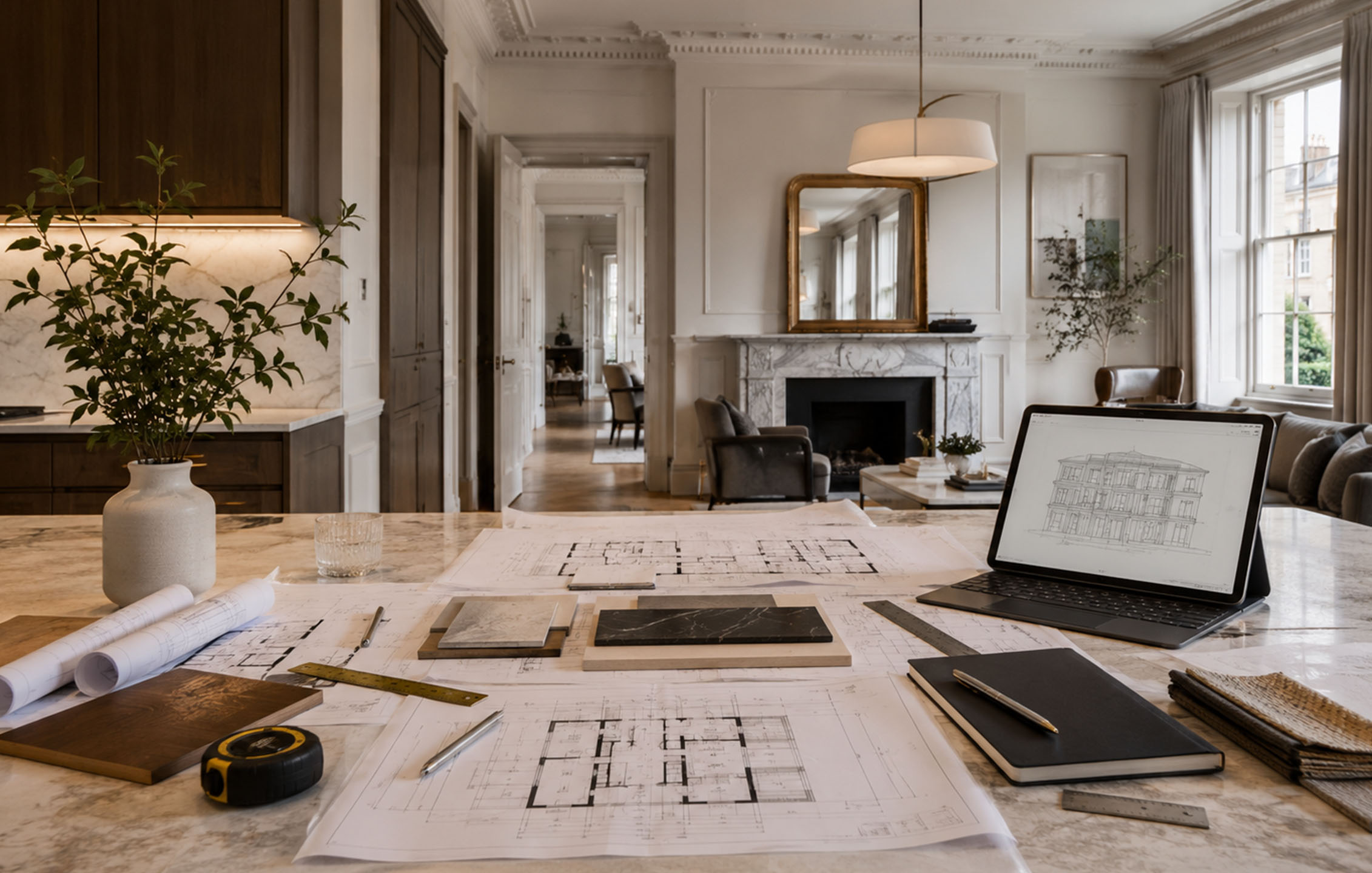BYF - High-End Residential Construction Services in London - Project Coordination