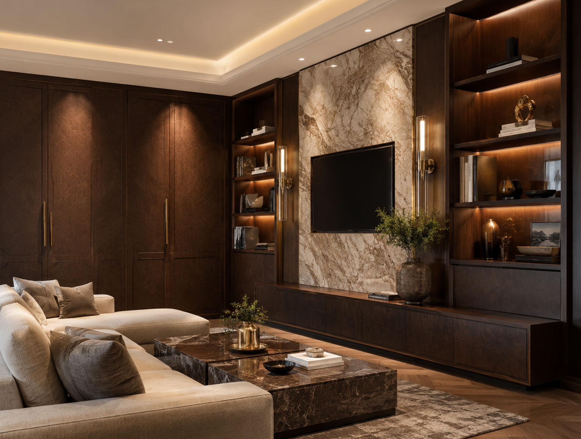 BYF - Luxury Apartment Renovation in London - Bespoke Joinery and Fitted Furniture