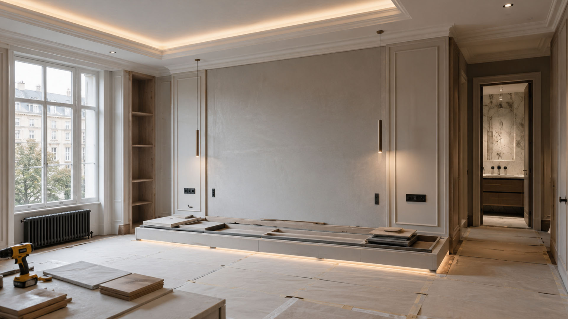 BYF - Luxury Apartment Renovation in London - Construction and Refurbishment