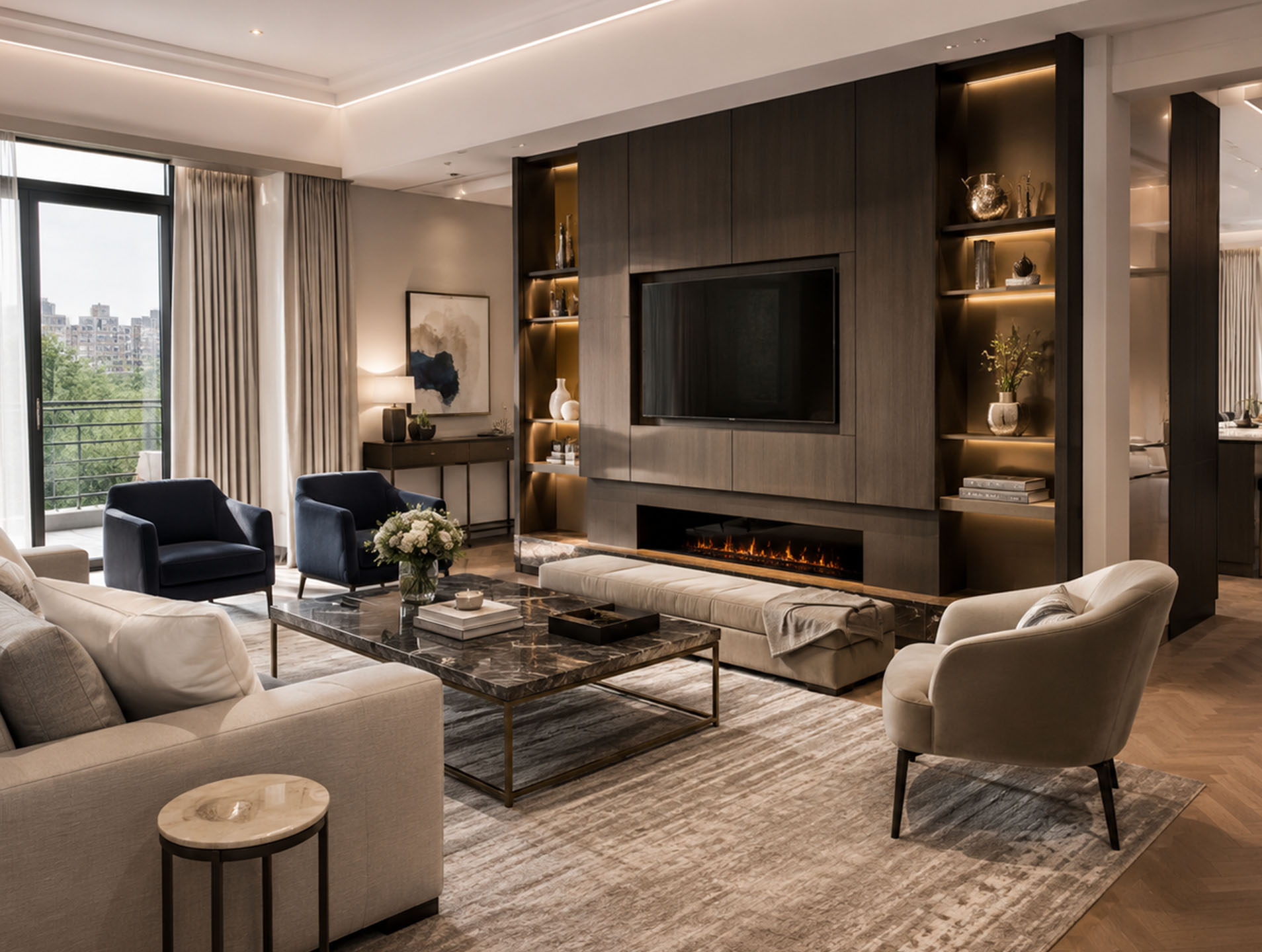 BYF - Luxury Apartment Renovation in London - Premium Interior Fit-Out