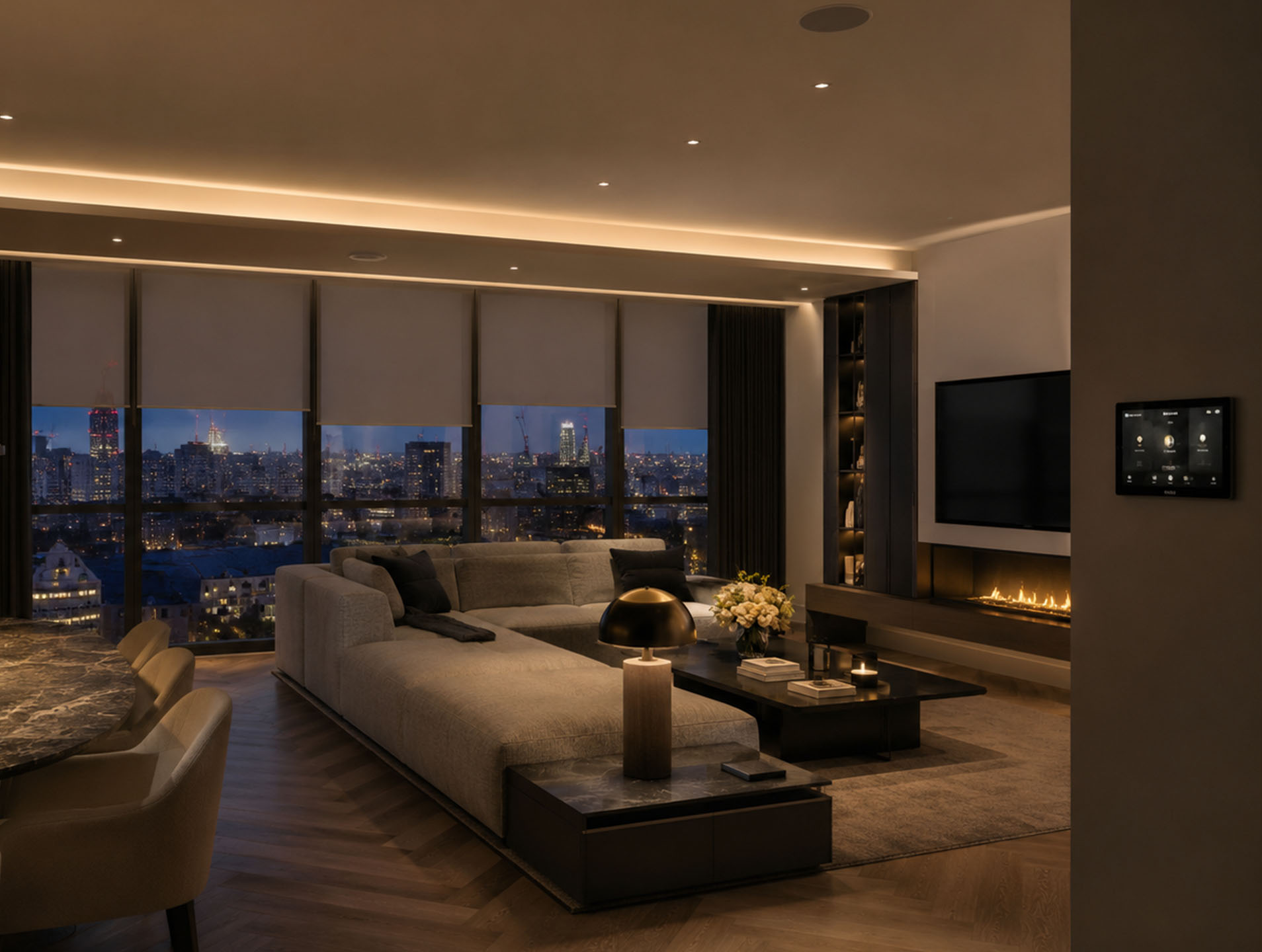 BYF - Luxury Apartment Renovation in London - Smart Home Systems