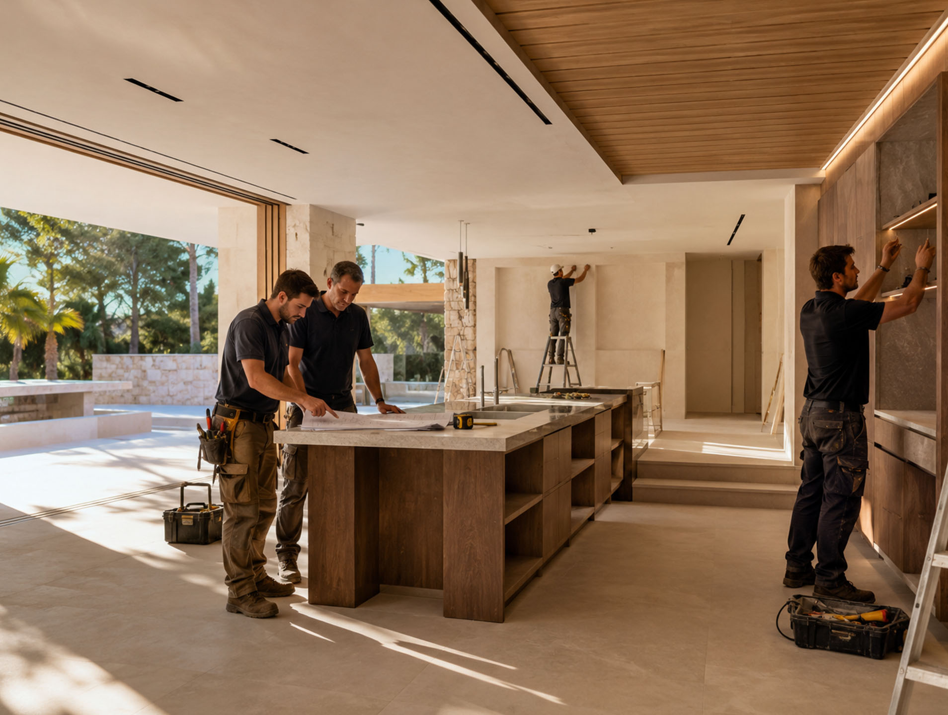 BYF - Luxury Villa Renovation in Ibiza - Construction, Renovation and Installation