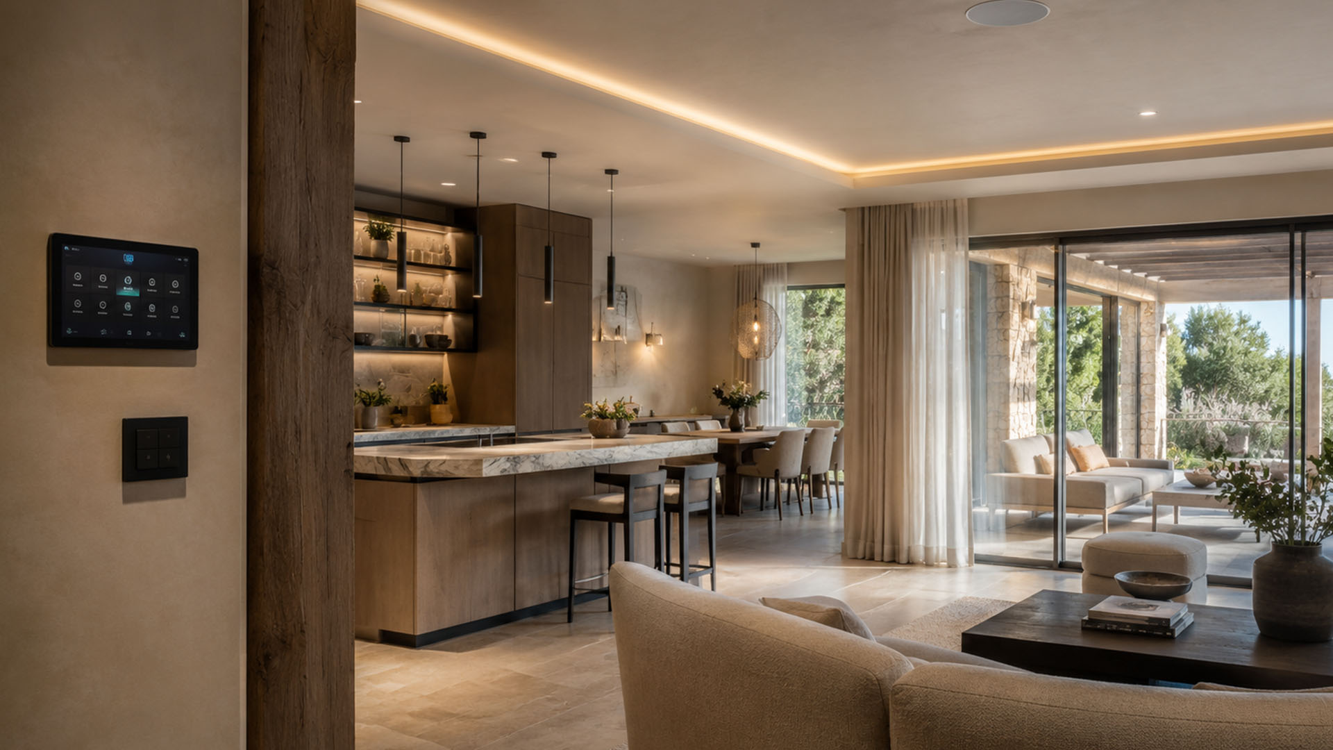 BYF - Luxury Villa Renovation in Ibiza - Smart Home Systems