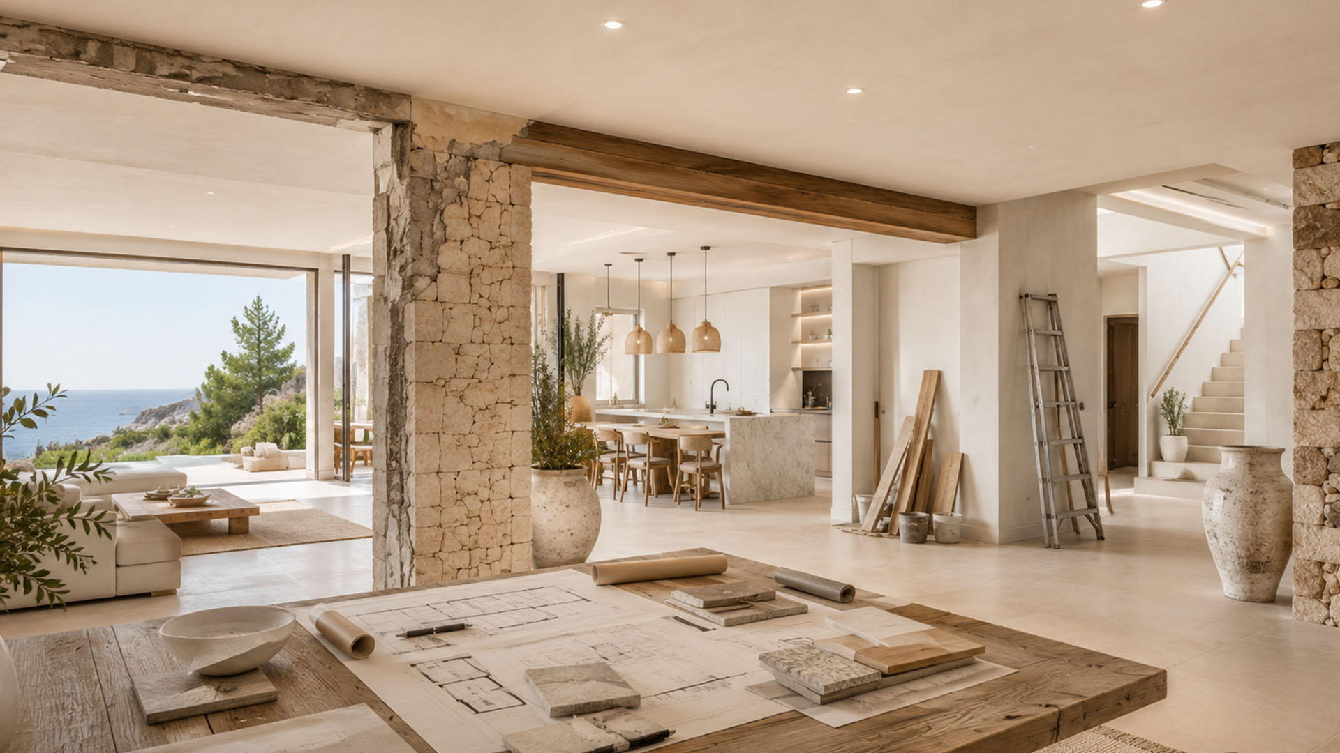 BYF - Luxury Villa Renovation in Ibiza - Structural Works and Property Upgrades