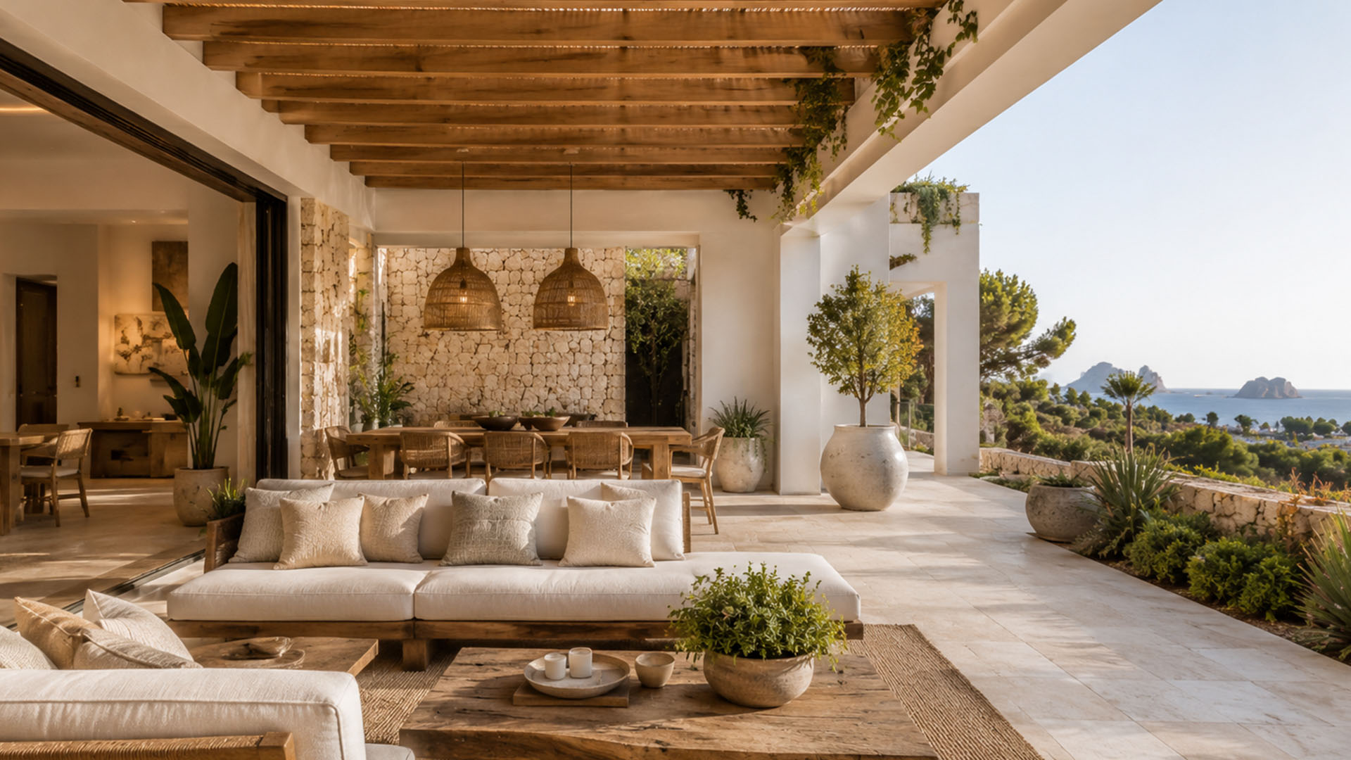 BYF - Luxury Villa Renovation in Ibiza - Terraces and Outdoor Living