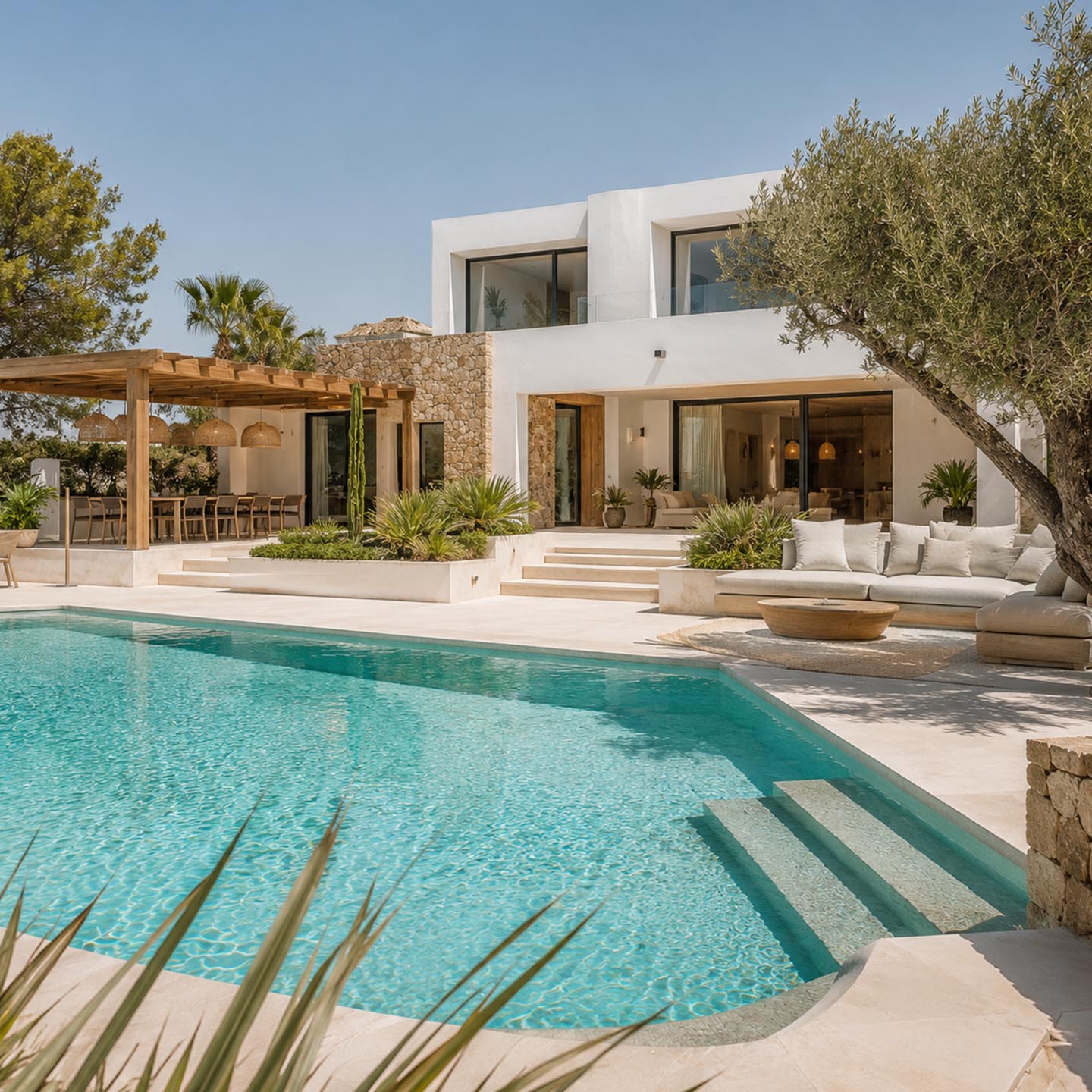 BYF - Luxury Villa Renovation in Ibiza - Villa Renovation with Pool in Ibiza
