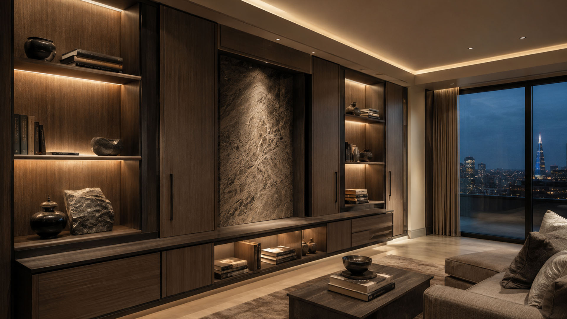 BYF - Penthouse Construction and Renovation in London - Bespoke Joinery and Fitted Interiors