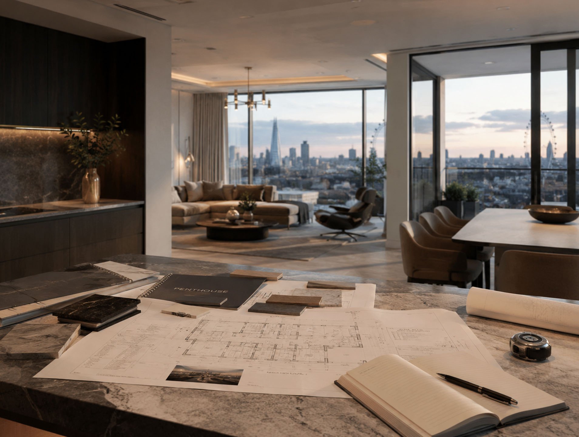 BYF - Penthouse Construction and Renovation in London - Project Review and Consultation