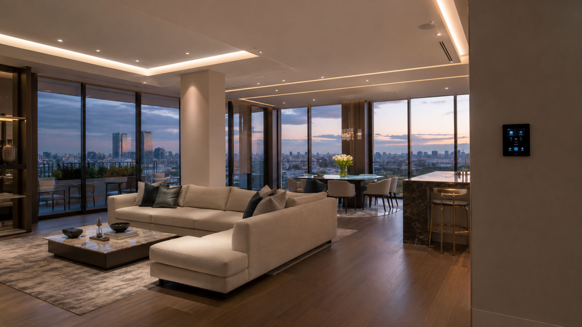 BYF - Penthouse Construction and Renovation in London - Smart Home and Modern Installations